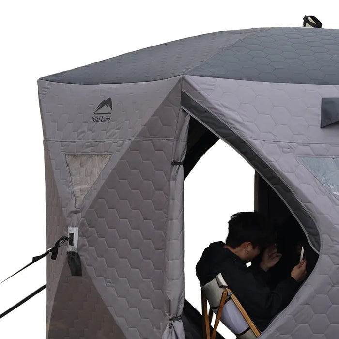 Portable Pop Up Hot Tent & Sauna Thermal Hub Shelter Tent