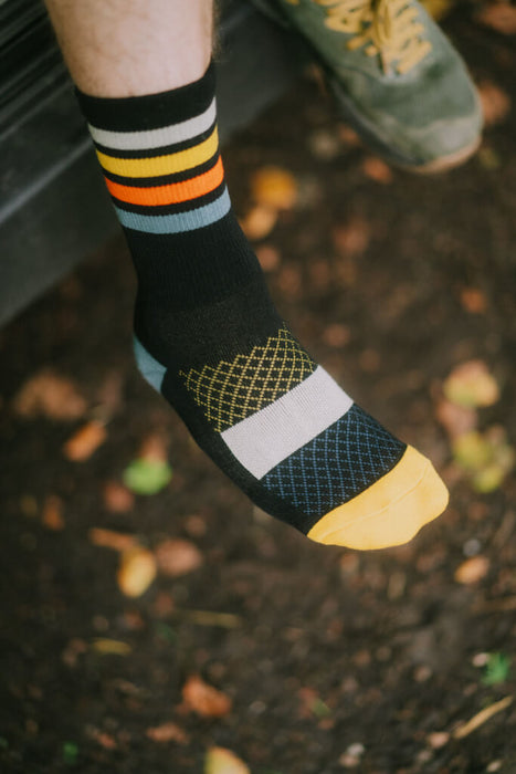 Banana Seasons Merino Thin-Knit Tech Crew Socks
