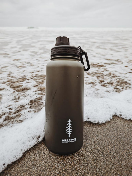 Wild Roots Bottle for Life 32oz | 900ml Vacuum Insulated
