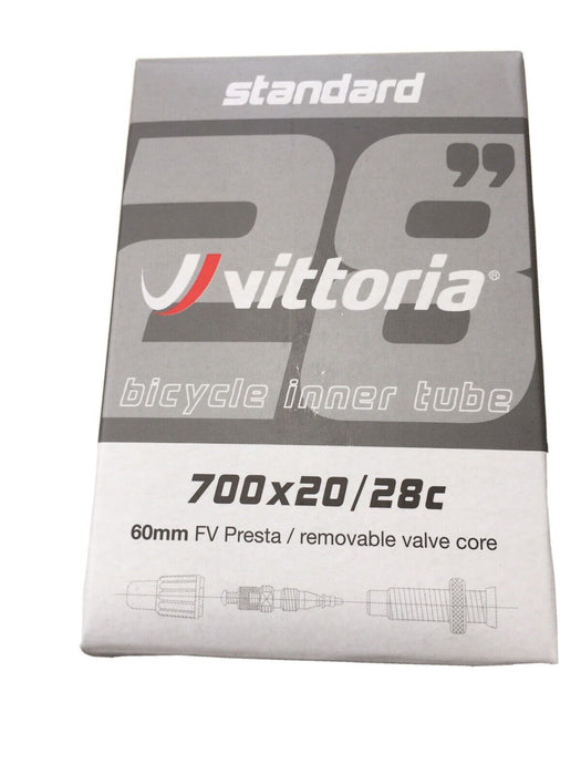 Vittoria Inner Tube 700x20/28c 80mm Presta Valve
