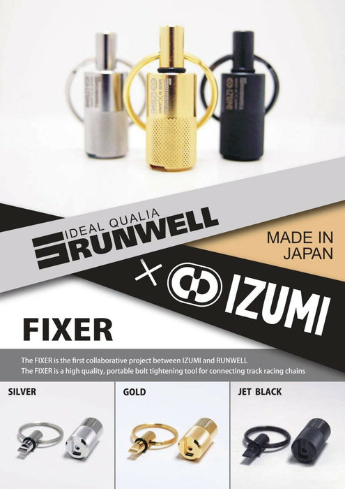 Izumi x Runwell FIXER - Chain tool for NJS chains Silver