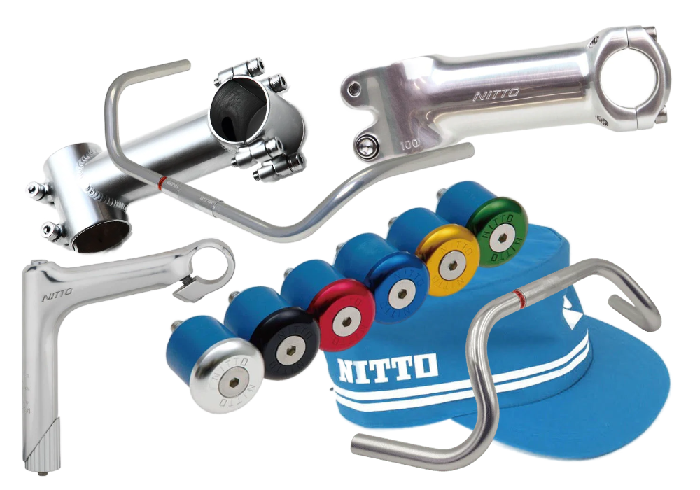 NITTO Bike Parts Japan - Stems Handlebars Racks UK