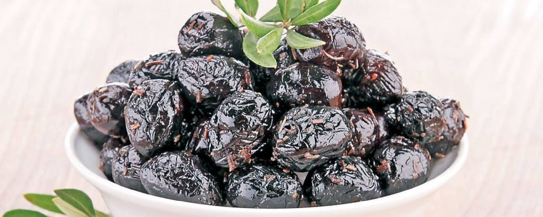 Kalypso Authentic Black Salty Olives from Lesvos Island-Greece 200g