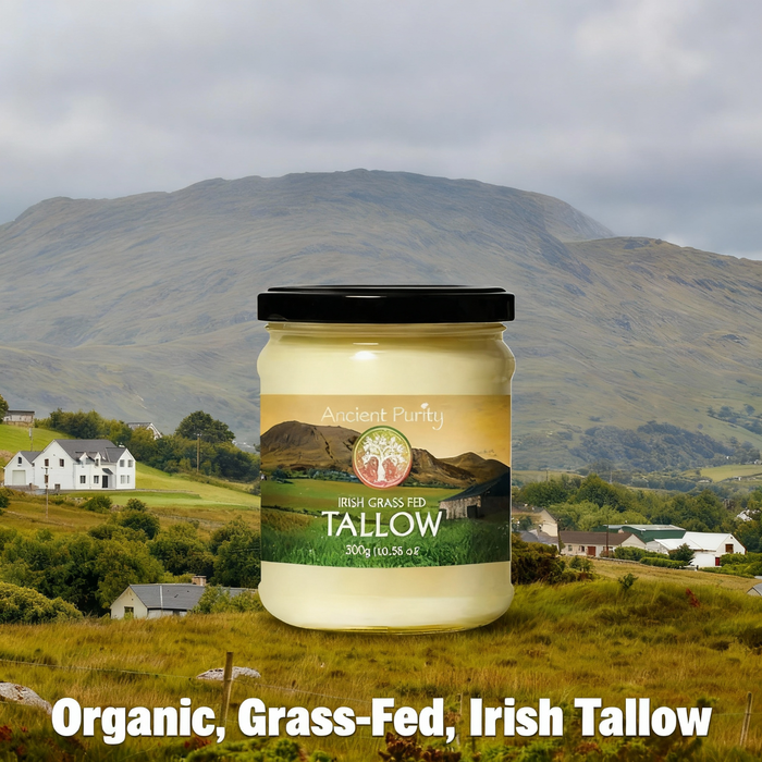 Tallow - 225g | Irish Grass Fed Beef Tallow | Glass Jar