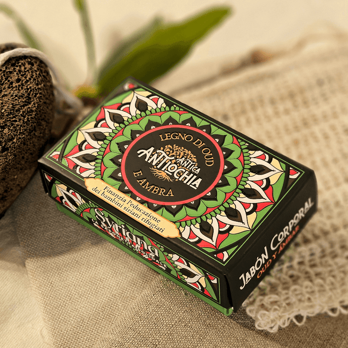 Associazione Syriana Perfumed Aleppo soap Agar wood and Amber