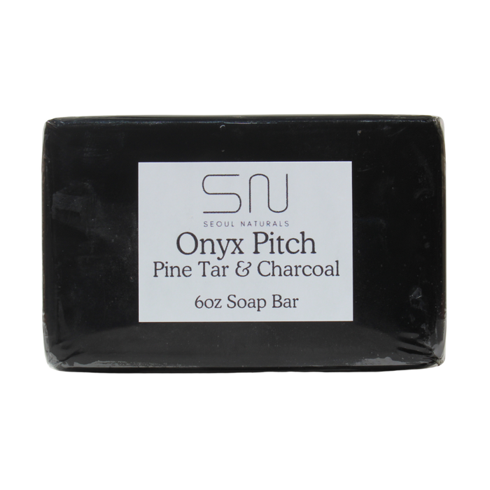 Seoul Naturals Onyx Pitch Pine Tar and Charcoal Like me Grandad Soap 2.5/6oz