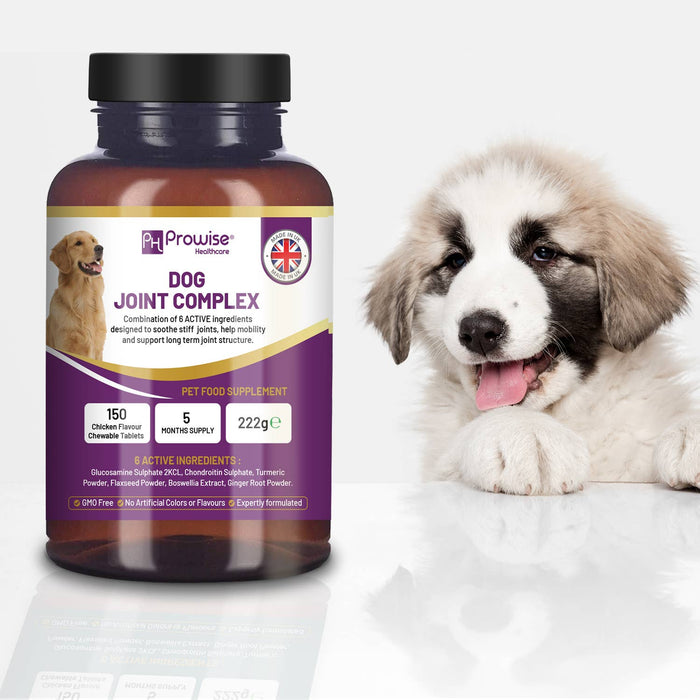 Prowise Dog Joint Supplement UK Manufactured I 150 Chicken Flavor Ch