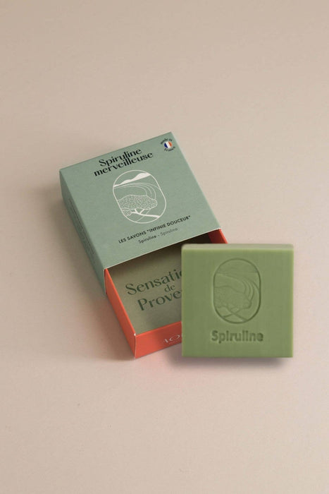 Savonitto Spirulina Soap in Drawer Box 100g made in Provence