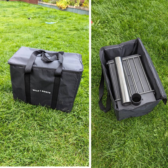 Wild Roots Carry Case BBQ Fire Pit Stove Box