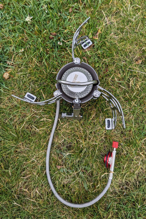 Collapsible Outdoor Camping Stove with Piezo Ignition