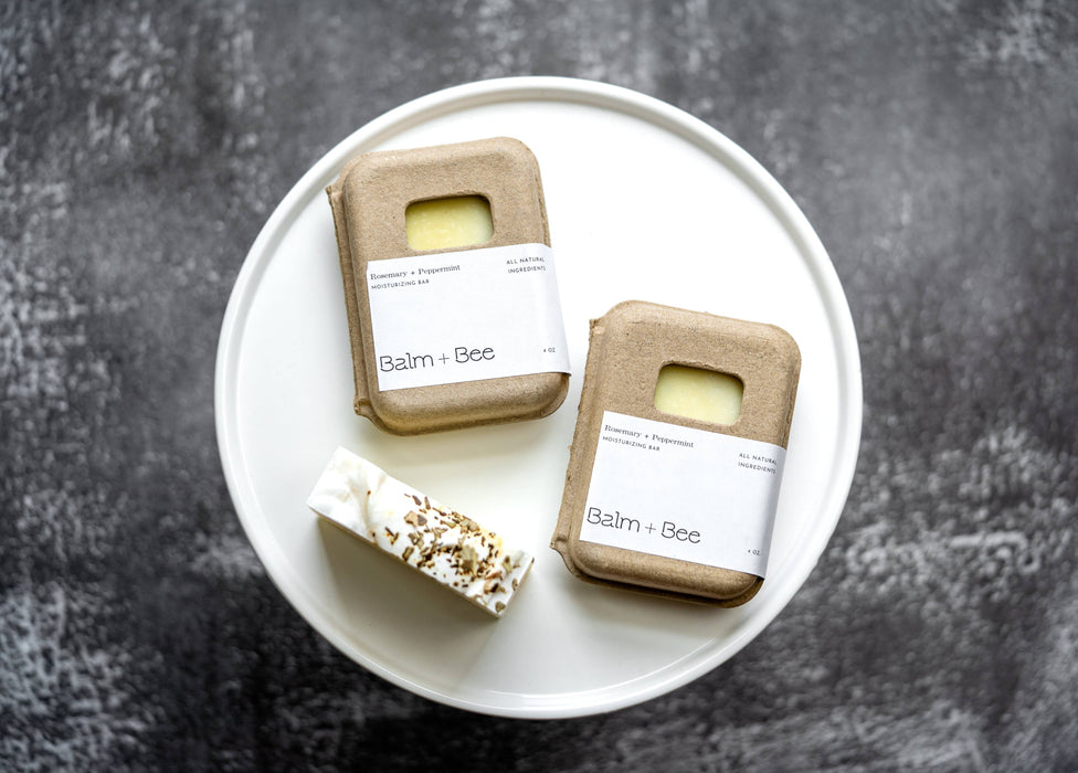 Balm and Bee Rosemary Peppermint Soap 4oz