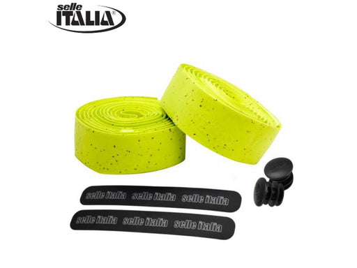 Light green Selle Italia Smootape Corsa EVA and cork road bike handlebar tape