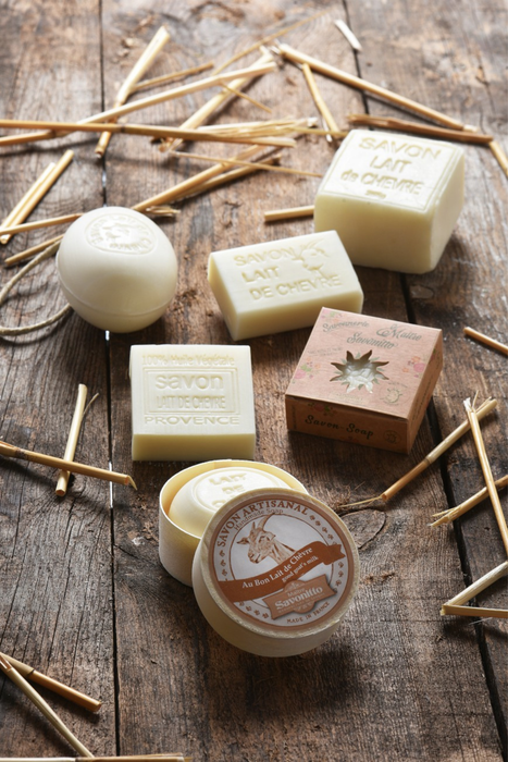 Savonitto Unscented Goat Milk Soap 100g made in Provence for delicate skin