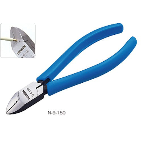 Hozan N-9-150 Diagonal cutter with stripper 152.5 mm in length