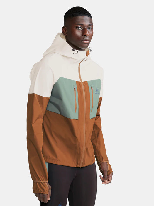 Craft PRO Trail Hydro Jacket Men - Roots/Tofu