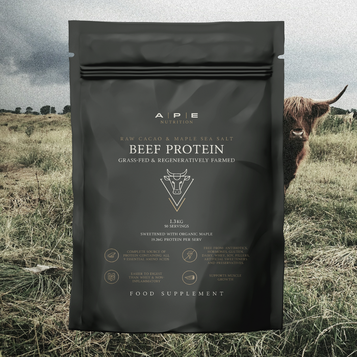 Grass-Fed Beef Protein | Raw Cacao & Maple Sea Salt