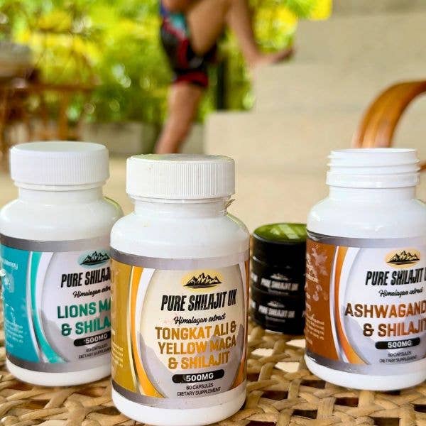 Pure Shilajit UK Extract Capsules – Age Defence Blend