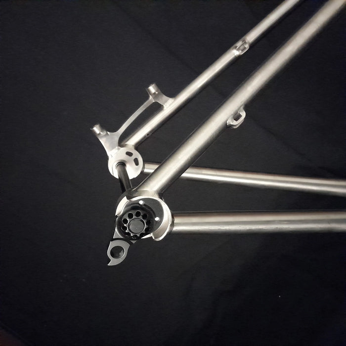 OLSEN BIKES - TITANIUM STREET MTB FRAME Ti8 SBW Size By Wheel