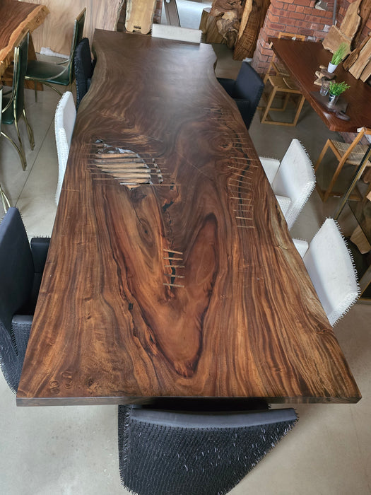 Reduxwood Chamcha Black Table 5.5cm x 1.3m x4.3m