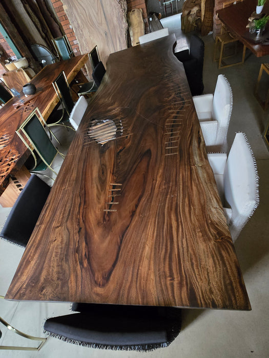 Reduxwood Chamcha Black Table 5.5cm x 1.3m x4.3m