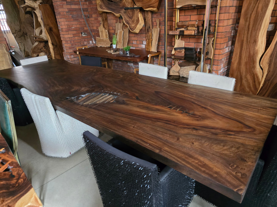 Reduxwood Chamcha Black Table 5.5cm x 1.3m x4.3m