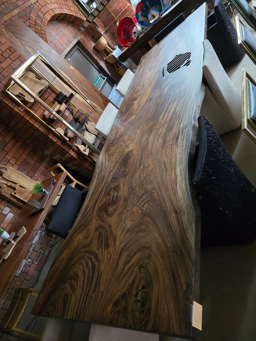 Reduxwood Chamcha Black Table 5.5cm x 1.3m x4.3m