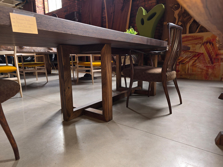 Reduxwood Espave table with base 6cm x 100cm x 225cm