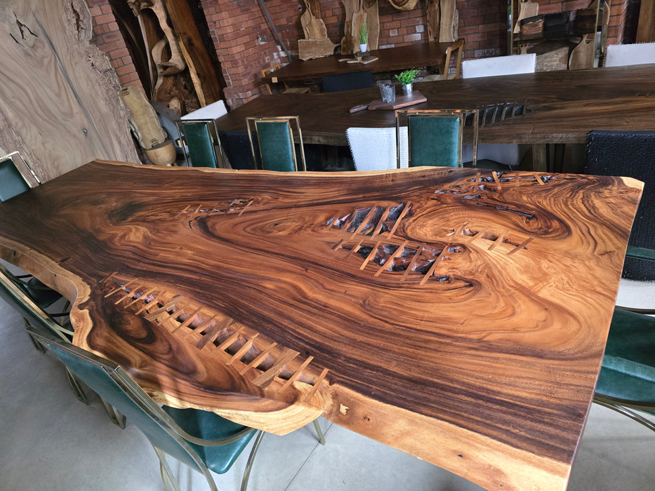 Reduxwood Chamcha table 7cm x 125cm x 400cm