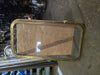 Salvaged brass ship's porthole with glass, 69cm x 38cm – photo 2