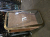 Salvaged brass ship's porthole with glass, 69cm x 38cm – photo 1