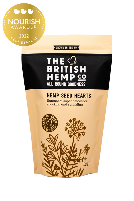 Hemp Seed Hearts - UK Grown & Dehulled