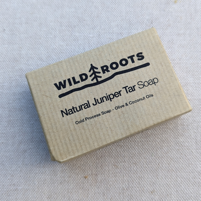 Natural Juniper Tar Soap - Cold Press Soap Hand made in France