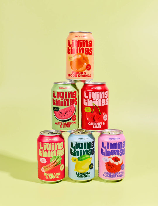 Watermelon & Lime Prebiotic Soda - Living Things