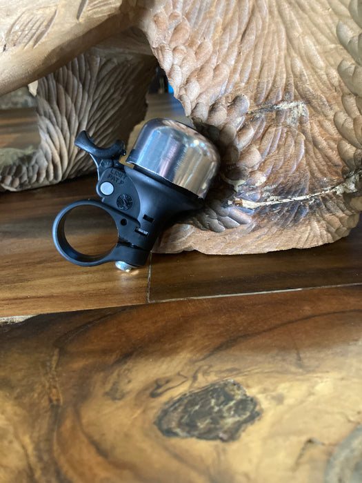 Ohgi Bicycle Bell PB-800A Limit Bell Silver / Black