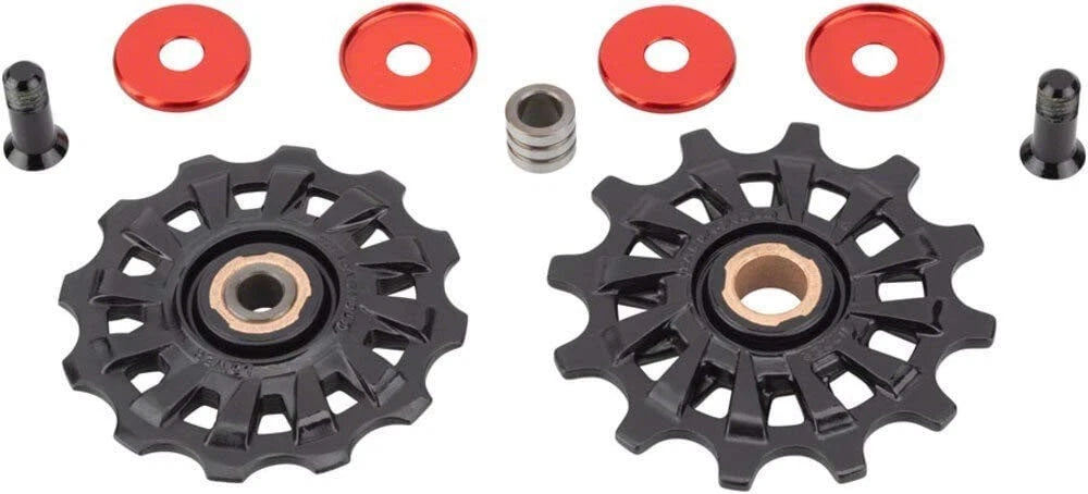 Campagnolo Record 12v Derailleur Pulleys 8mm + Screws RD-RE612/RD-SR612
