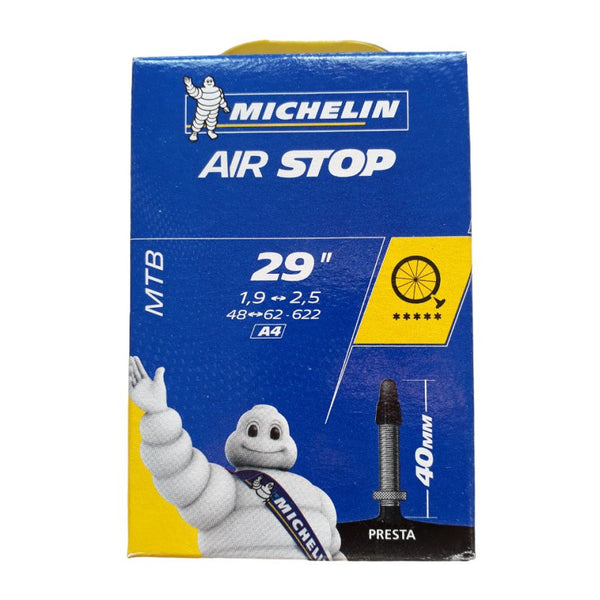 Michelin A4 Airstop 29" Inner Tube – 48/62-622, Presta 40mm