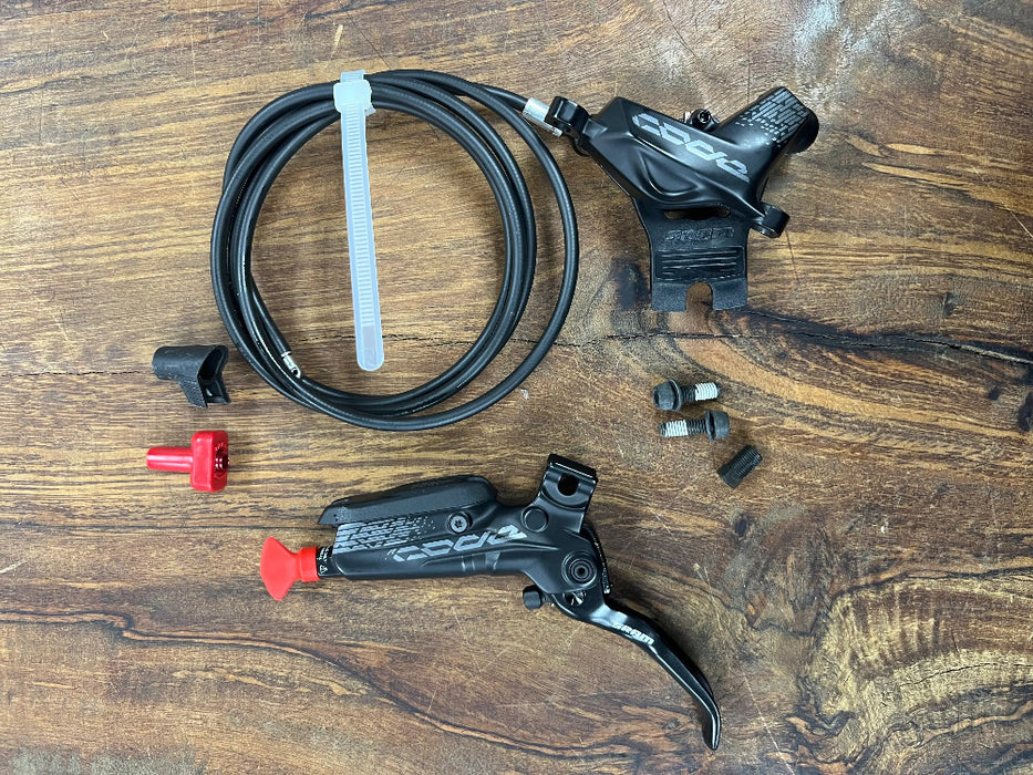 SRAM Code R Rear Disc Brake - Lever, Caliper and 1550mm Hose (Unbled) - Black