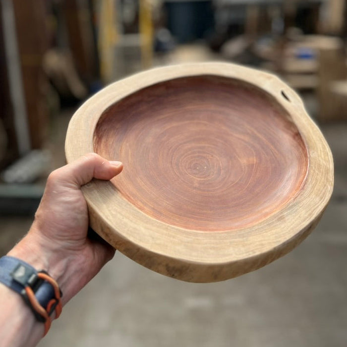 Final Clearance got to go 
Mimba Burl Plate / Bowl / Board Sustainably Sourced, One-of-a-Kind