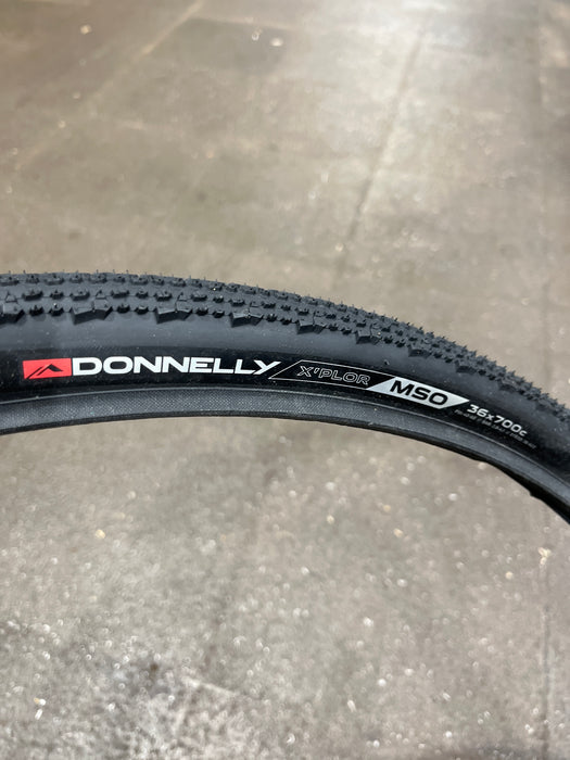 Donnelly X'Plor MSO 700 x 36 Adventure Gravel Tyre – 60TPI Black Wire Bead (OEM)