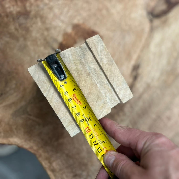 Final Clearance got to go “Plant a tree in Sumba”Hardwood exotic wood machined block.