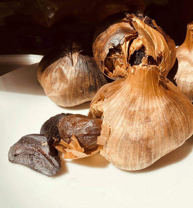 Local Black Garlic Bulbs  1 lb