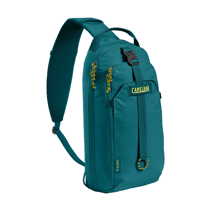 CamelBak Arete Sling 8L Hydration Pack - Black / Deep Teal / Mahogany
