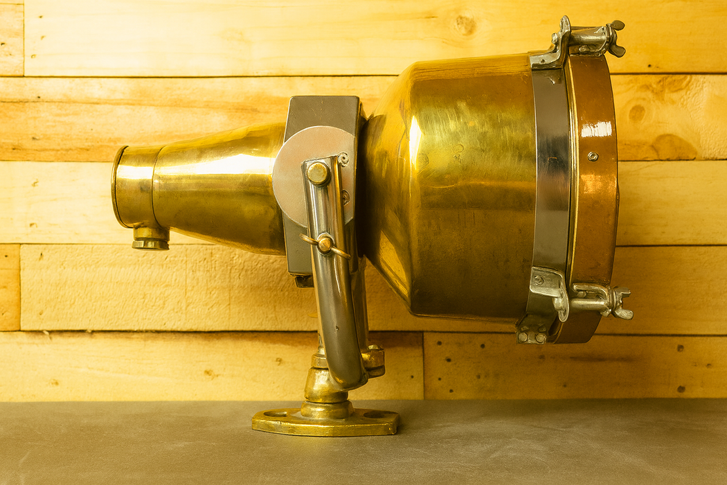 Brass and Stainless Steel Spot Light