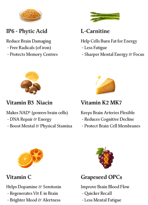 IQ5 Memory Protect & Clean Arteries, Protect against damage