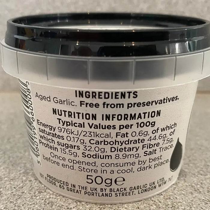 The Original Black Garlic Peeled Cloves 50 g