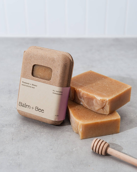 Balm and Bee Tumeric + Honey Rich and Creamy Soap 4oz