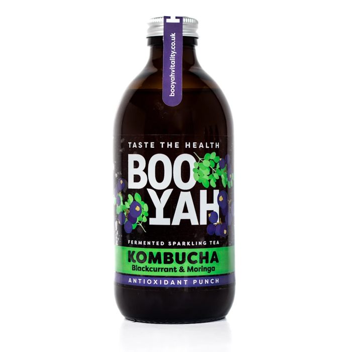 Blackcurrant & Moringa Leaf Kombucha (12 x 330ml)