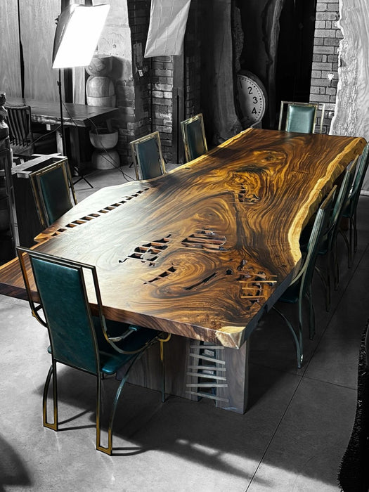Reduxwood Chamcha table 7cm x 125cm x 400cm