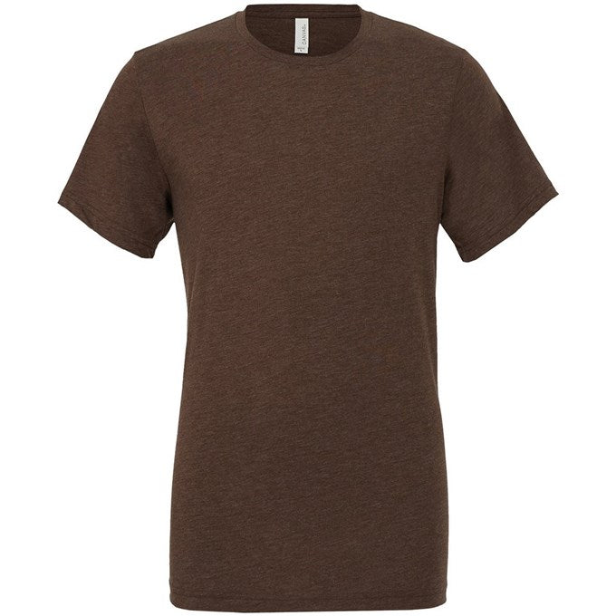 Triblend crew neck t-shirt - Brown