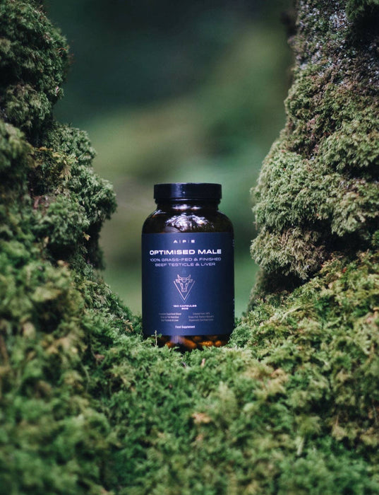 Optimised Male | Grass-Fed Beef Testicle & Liver Capsules